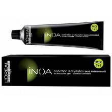 Loreal Inoa Gel  3. 0 Castaño Oscuro Cobertura Profunda Tubo 60 Grs