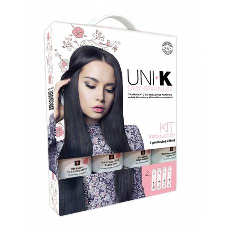By Agv Uni.k Kit Keratin Liss 250 Ml. (4 Productos)