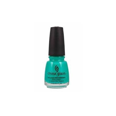 China Glaze Esmalte Turned Up Turquoise 14ml Ref-70345 China Glaze Esmalte Turned Up Turquoise 14ml Ref-70345