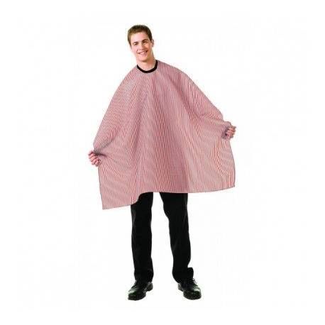 Betty Dain Capa Corte Barbero Clasico Rayas Rojas Betty Dain Capa Corte Barbero Clasico Rayas Rojas