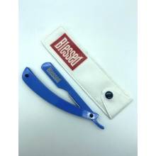 Blessed Navaja Carril Mango Metal Azul   Ref. Blrz-3007