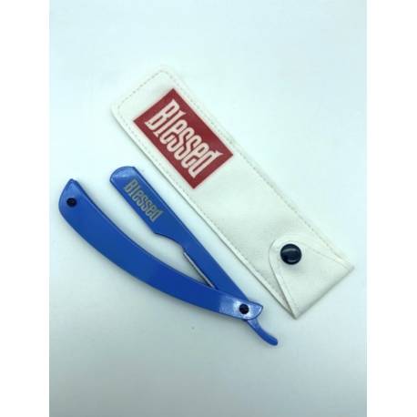 Blessed Navaja Carril Mango Metal Azul   Ref. Blrz-3007