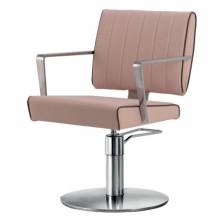 Ceriotti Silla Zoe Base Redonda Inox Bomba Hidraulica Con Freno Ref. G410806