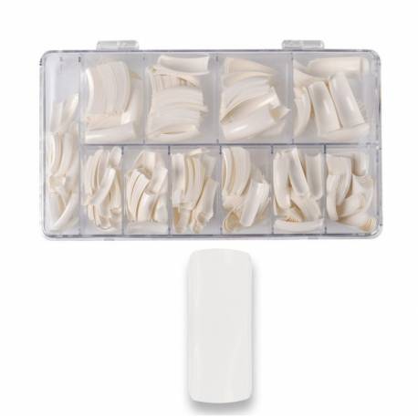 Economics Nails Tips De 500 Unds French Blancos Con Caja Ref. Enst3500001c Economics Nails Tips De 500 Unds French Blancos Con Caja Ref. Enst3500001c