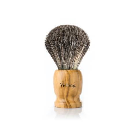Vie-long Brocha Afeitar Mediterranea Tejon Gris Madera Olivo D21 Ref. B0080321