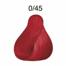 Wella Color Tinte Permanente Koleston Perfect N.  0.45 Rojo Fuego Matizador