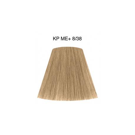 Wella Color Tinte Permanente Koleston Perfect N.  8.38 Rubio Claro Dorado Perla