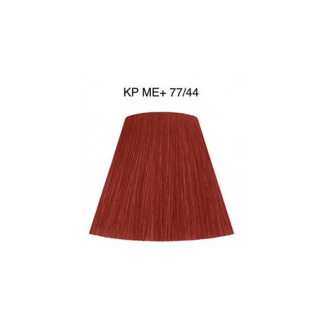 Wella Color Tinte Permanente Koleston Perfect N. 77.44 Rubio Medio Cobrizo Intenso In