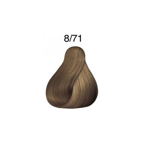 Wella Color Tinte Semipermanente Color Touch Sin Amoniaco N.  8.71 Rubio Claro Marron Ceniza