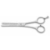 3 Claveles Tijera Mt Es 46 Peluquero Esculpir Satin Acero Hrc56 Filo Microdentado 6.5 Pulgadas Ref. 12594