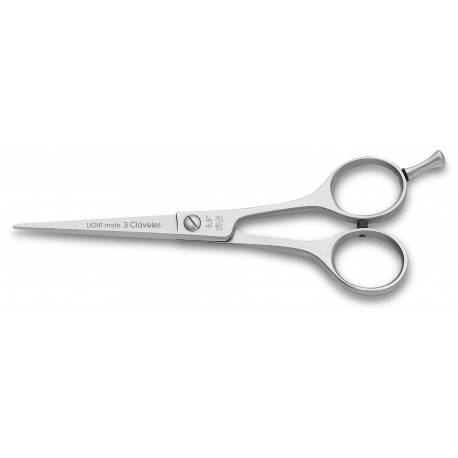 3 Claveles Tijera Mt Plus Satin Acero Hrc56 Filo Microdentado 5.5 Pulgadas Ref. 12566 3 Claveles Tijera Mt Plus Satin Acero Hrc56 Filo Microdentado 5.5 Pulgadas Ref. 12566