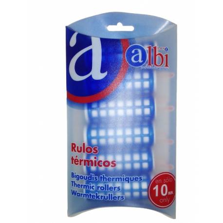 Albipro Rulos Termicos Mediano 6 Unds 6.5 Ctm. Ø 20 Mm Ref. Rt6m Albipro Rulos Termicos Mediano 6 Unds 6.5 Ctm. Ø 20 Mm Ref. Rt6m