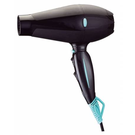 Albipro Secador De Mano Ionico Turmalina 2000 W Compacto Negro Celeste Profesional Ref. 3400cel Albipro Secador De Mano Ionico Turmalina 2000 W Compacto Negro Celeste Profesional Ref. 3400cel