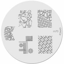Konad Placa De Diseños Kim70