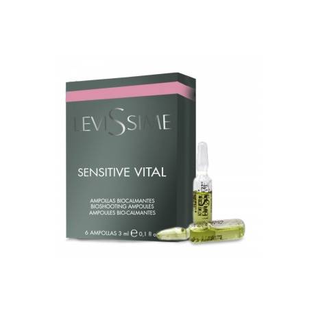 Levissime Viales Facial Sensitive Vital 6 X 3 Ml. Pieles Sensibles Ref. 5946