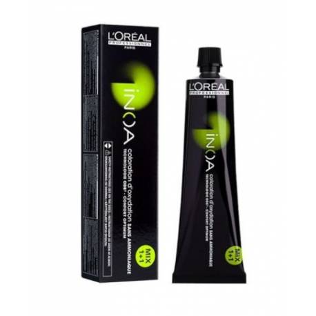Loreal Tinte Permanente Inoa En Gel Sin Amoniaco N.  5.15 High Resist Castaño Claro Ceniza Caoba Tubo 60 Grs