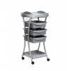 Neo Beauty Carro Peluqueria Eleganza Gris Ref. Ptt3g