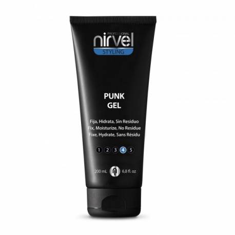 Nirvel Styling Gel Fijacion Fuerte Nivel 4 Punk Gel 200 Ml. Ref. 6667 Nirvel Styling Gel Fijacion Fuerte Nivel 4 Punk Gel 200 Ml. Ref. 6667