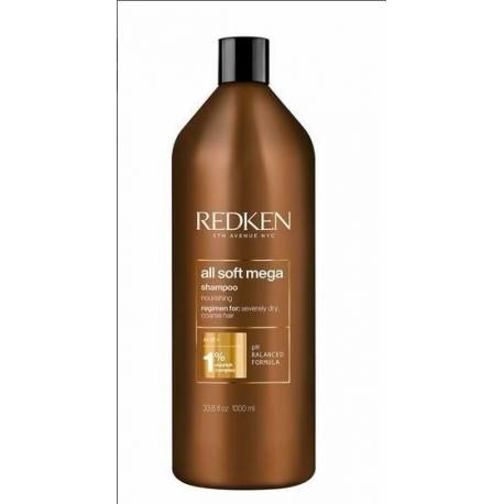 Redken Hair Care All Soft Mega Champu 1000ml Ref. E3479400 Redken Hair Care All Soft Mega Champu 1000ml Ref. E3479400