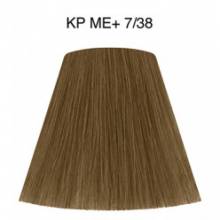 Wella Color Tinte Permanente Koleston Perfect N.  7.38 Rubio Medio Dorado Perla