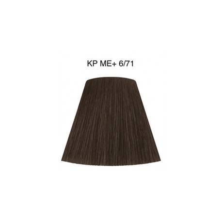 Wella Color Tinte Permanente Koleston Perfect N.  6.71 Rubio Oscuro Marron Ceniza