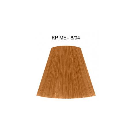 Wella Color Tinte Permanente Koleston Perfect N.  8. 04 Rubio Claro Natural Cobrizo