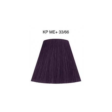Wella Color Tinte Permanente Koleston Perfect N. 33.66 Castaño Oscuro Intenso Violeta Intenso