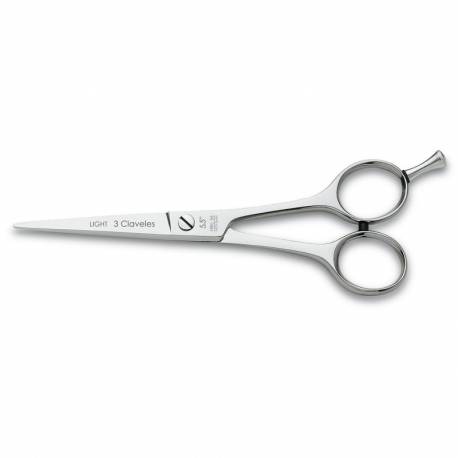 3 Claveles Tijera St Light Brillo Acero Hrc56 Filo Micro-dentada 5.5 Pulgadas Ref. 12576 3 Claveles Tijera St Light Brillo Acero Hrc56 Filo Micro-dentada 5.5 Pulgadas Ref. 12576