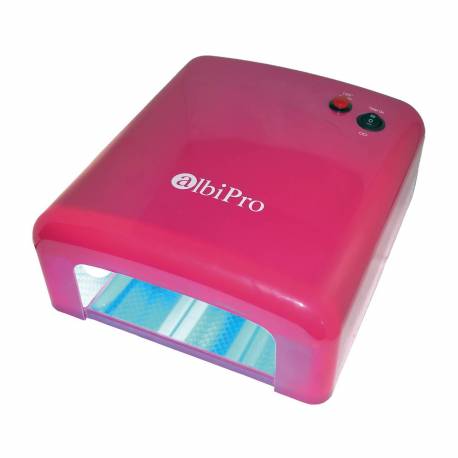 Albipro Lampara Uñas Rosa Y Morada 4x9 Wat 36wat Ref. 2701 Albipro Lampara Uñas Rosa Y Morada 4x9 Wat 36wat Ref. 2701