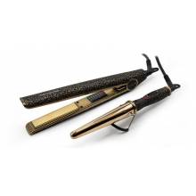 Corioliss Kit Plancha C1 Digital Gold Leopard Mas Cono Gw Mini    Ref. Suk1226eu