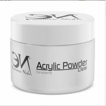 Economics Nails Acrylic Powder Clear  Transparente  200g Ref.a1001-200