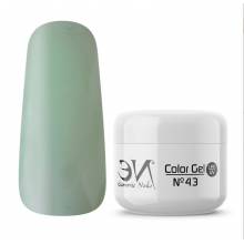 Economics Nails Color Gel 43 Pastell Green 5 Ml. Ref. Gc1043