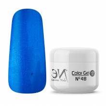 Economics Nails Color Gel 48 Metallic Blue 5 Ml. Ref. Gc1048