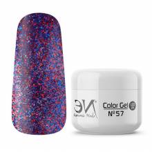 Economics Nails Color Gel 57 Red Blue 5 Ml. Ref. Gc1057