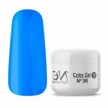Economics Nails Color Gel 36 Neon Blue 5 Ml. Ref. Gc1036