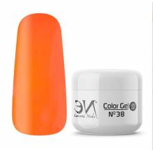 Economics Nails Color Gel 38 Neon Orange 5 Ml. Ref. Gc1038