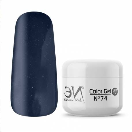 Economics Nails Color Gel 74 Blue Jeans 5 Ml. Ref. Gc1074