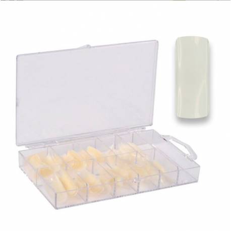 Economics Nails Tips De 100 Unds Con Caja Ref.s1043