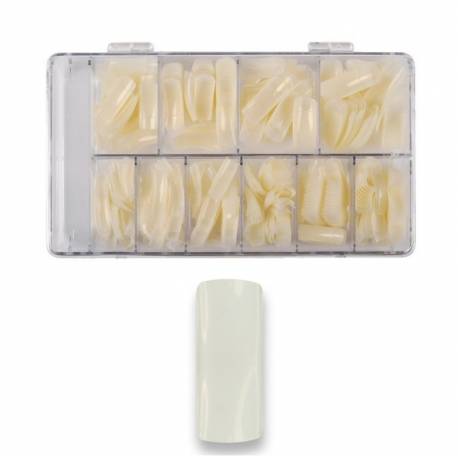 Economics Nails Tips De 500 Unds Con Caja Ref.s1042