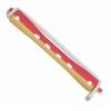 Eurostil Bigudi Plast Rojo Y Amarillo Largo  12 Unds. Ref. 903