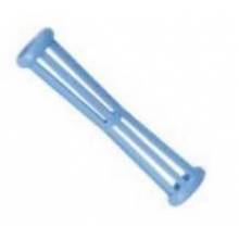 Eurostil Bigudies Estriados Azules 12 Unds. 5 9 Ctm. Ref. 01239