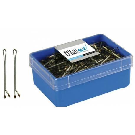 Eurostil Clip Ondin R4 Rubio Caja 300 Unds. 5 Ctm. Ref. 01604 Eurostil Clip Ondin R4 Rubio Caja 300 Unds. 5 Ctm. Ref. 01604