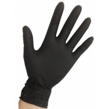 Eurostil Guantes Latex Negro Mediano 20 Unds. Ref. 2833