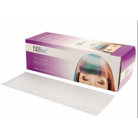 Eurostil Papel Especial Mechas 100 Unds. Ref. 03338 Eurostil Papel Especial Mechas 100 Unds. Ref. 03338