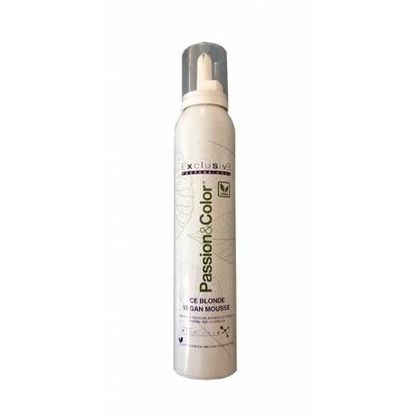 Exclusive Passion Y Color Ice Blonde Vegan Mousse 200 Ml. Ref. 18009 Exclusive Passion Y Color Ice Blonde Vegan Mousse 200 Ml. Ref. 18009
