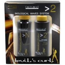 Exclusive Permanente Biologic Devil¨s  Nº 2 Kit Permanente Y Neutralisante 100 Ml.  Ref. 11077