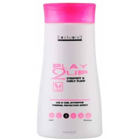 Exclusive Play2 Straight & Curly Vegan Fluid 250 Ml. Ref. 13009