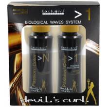 Exclusive Permanente Biologic Devil¨s  Nº 1 Kit Permanente Y Neutralisante 100 Ml.  Ref. 11076