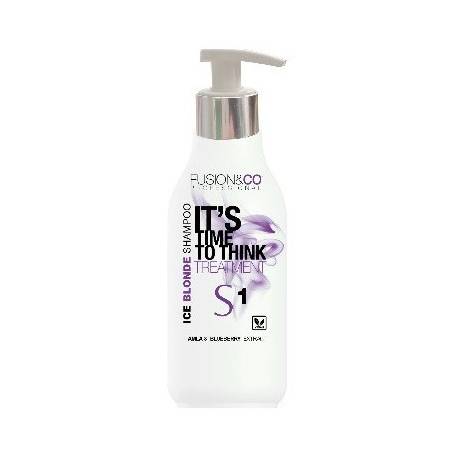 Fusion&co S1 Shampoo Ice Blonde 500 Ml. Ref. 30033 Fusion&co S1 Shampoo Ice Blonde 500 Ml. Ref. 30033
