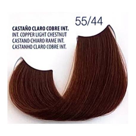 Fusion&co Tinte Permanente En Crema N.55.44 Castaño Claro Cobre Intenso 150 Ml Fusion&co Tinte Permanente En Crema N.55.44 Castaño Claro Cobre Intenso 150 Ml
